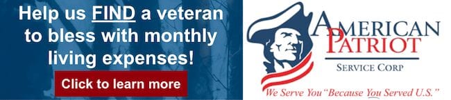 Help us find a veteran banner graphic.