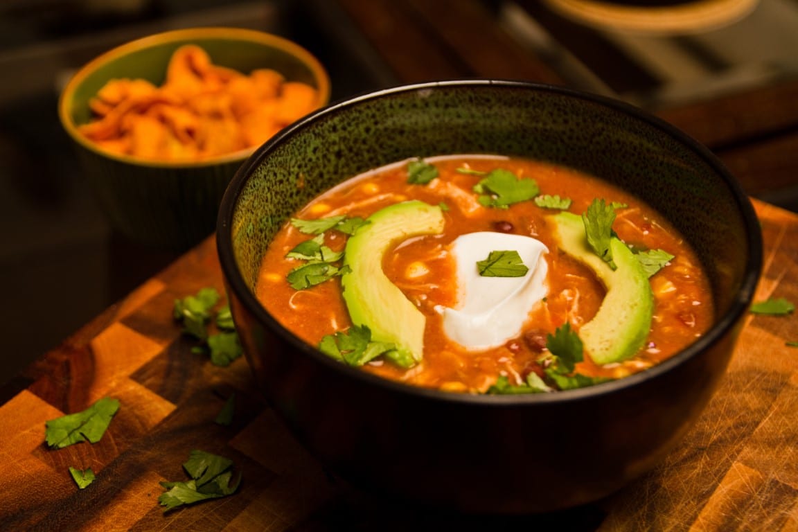 Chicken Enchilada Soup