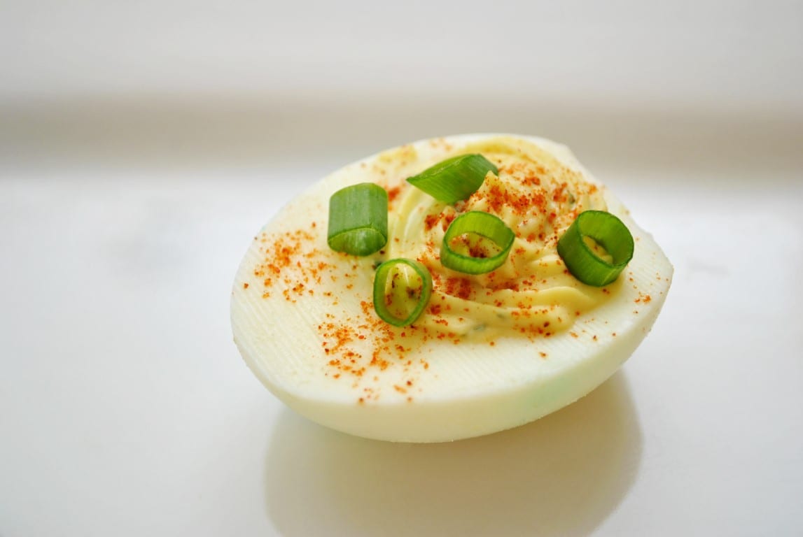 Honey Dijon Deviled Eggs