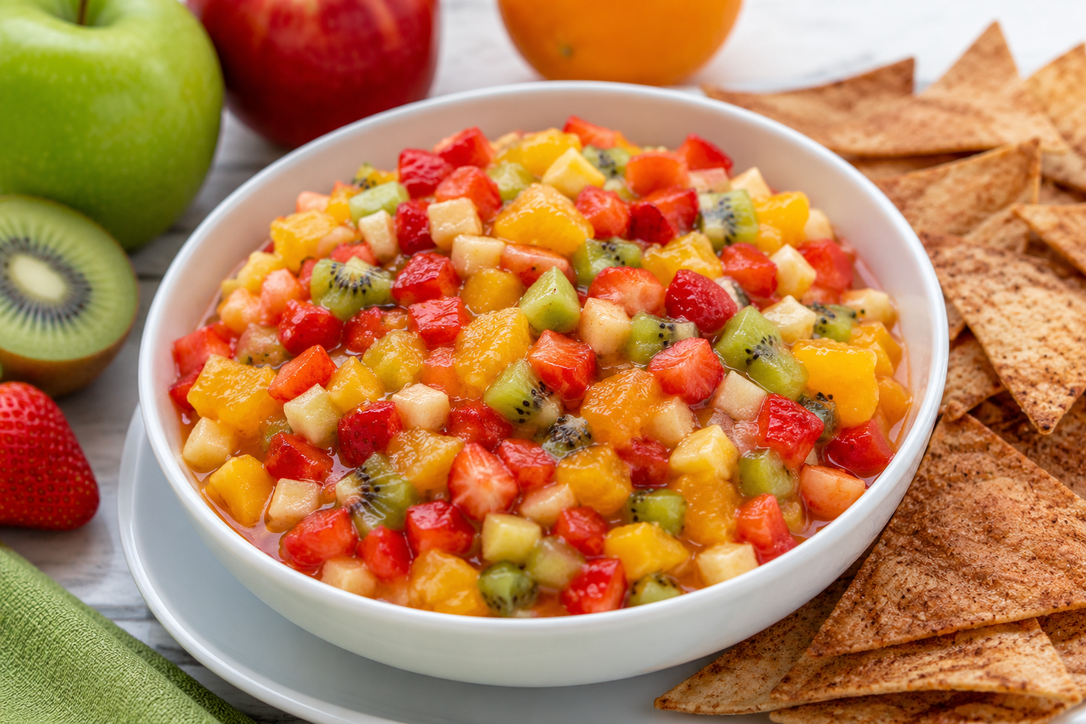 Rainbow Fruit Salsa