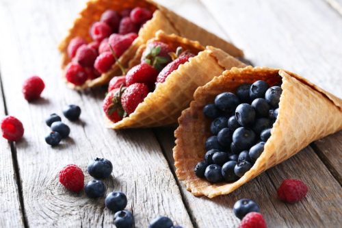 Fruit in a Cone