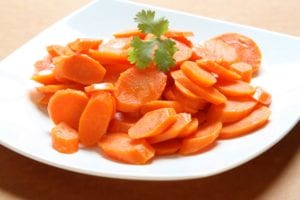 Ginger Carrots for One