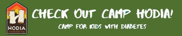 Camp Hodia events for Kids with diabetes.