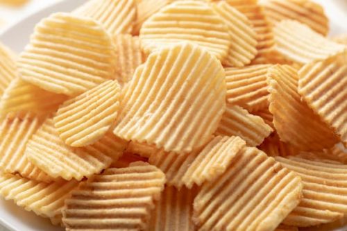 Bowl of potato chips, which add to cholesterol disorders that can be treated by our diabetes doctors in Idaho Falls and Pocatello.