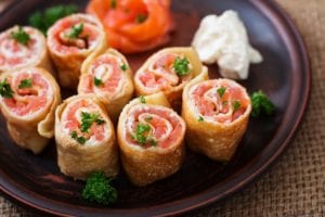 Smoked Salmon Wrap