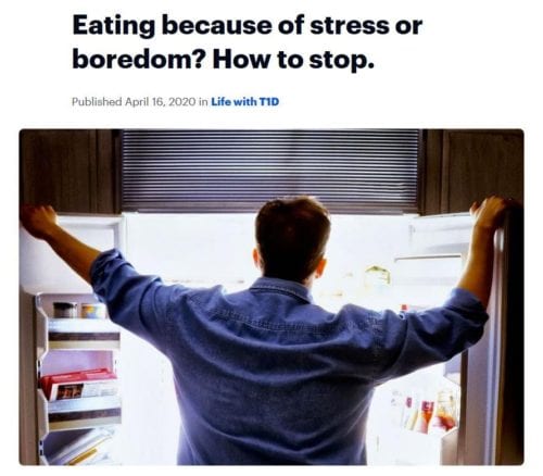 Eating because of Stress or boredom? How to Stop.