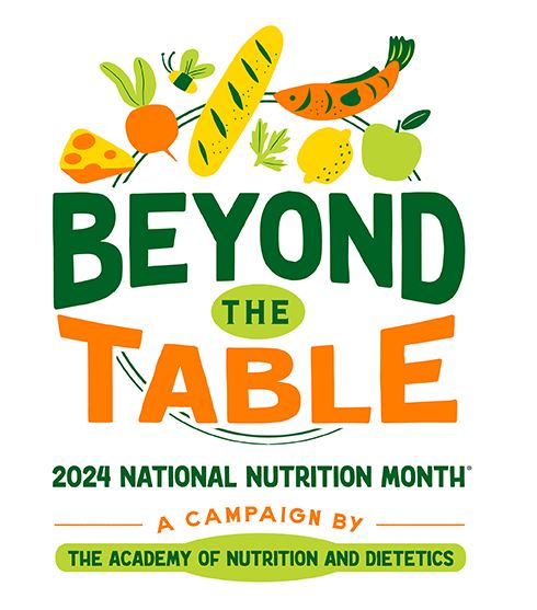 Beyond the Table Graphic for Nutrition Ideas