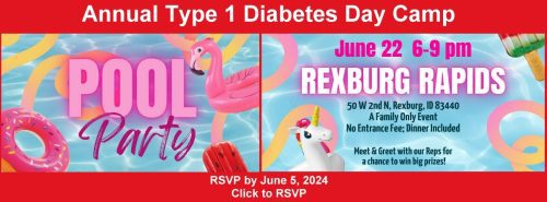 Annual Type 1 Diabetes Day Camp Banner